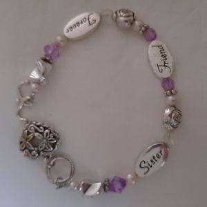 Sister, Friend, Forever Bracelet